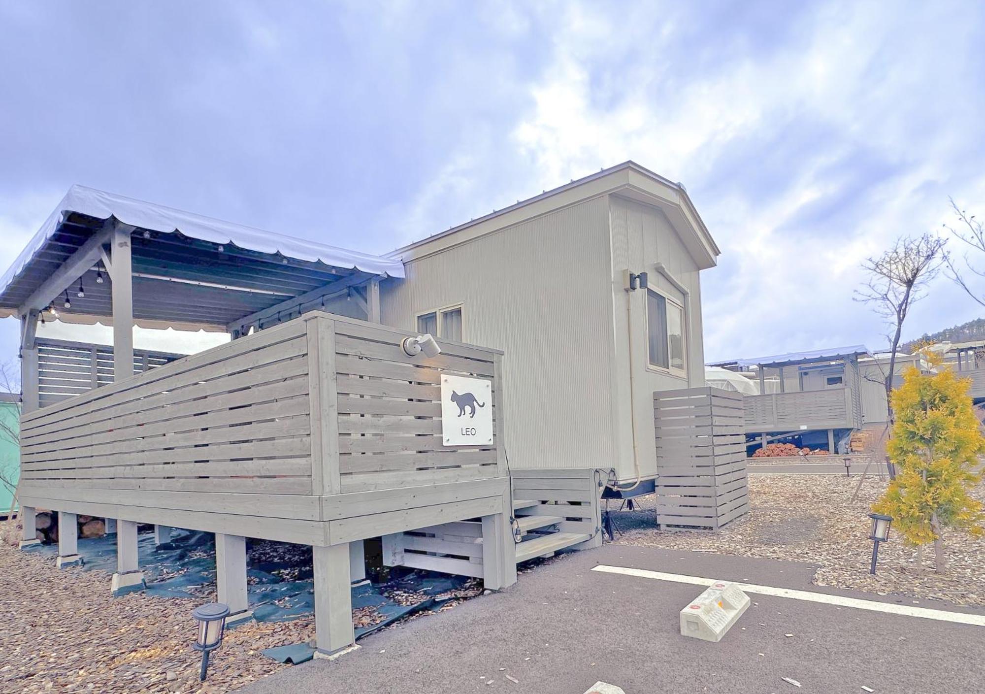 Necoana Glamping富士山景bbqトレーラーヴィラ Fujikawaguchiko Dış mekan fotoğraf